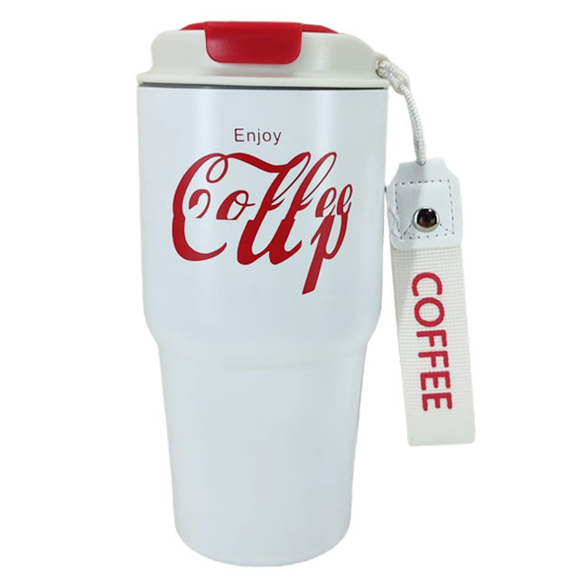 ماگ سفری مدل Enjoy Coffee گنجایش 0.6 لیتر
