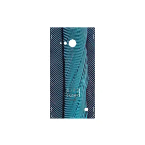 MAHOOT Turquoise feathers Cover Sticker for Nokia Lumia 730