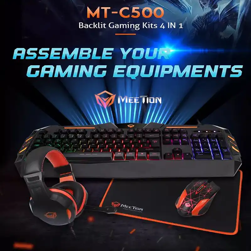 ست گیمینگ میشن مدل BACLIGHT_M_T_C_5OO_RGB