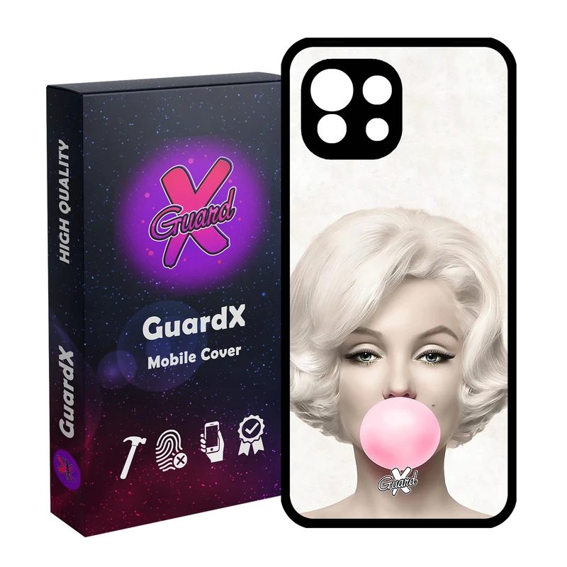 کاور گارد ایکس طرح Marilyn Monroe مدل Glass10257 مناسب برای گوشی موبایل شیائومی Mi 11 Lite