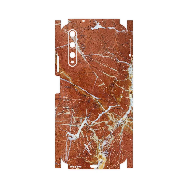 برچسب پوششی ماهوت مدل Red Marble-FullSkin مناسب برای گوشی موبایل هوآوی Nova 5T