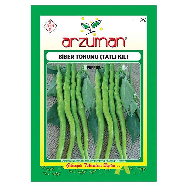 بذر فلفل قلمی شیرین آرزومان کد 11595