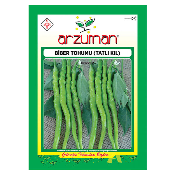 بذر فلفل قلمی شیرین آرزومان کد 11595