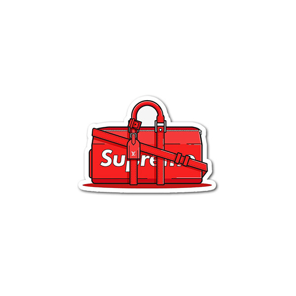 استیکر تزیینی لپ تاپ و موبایل طرح کیف