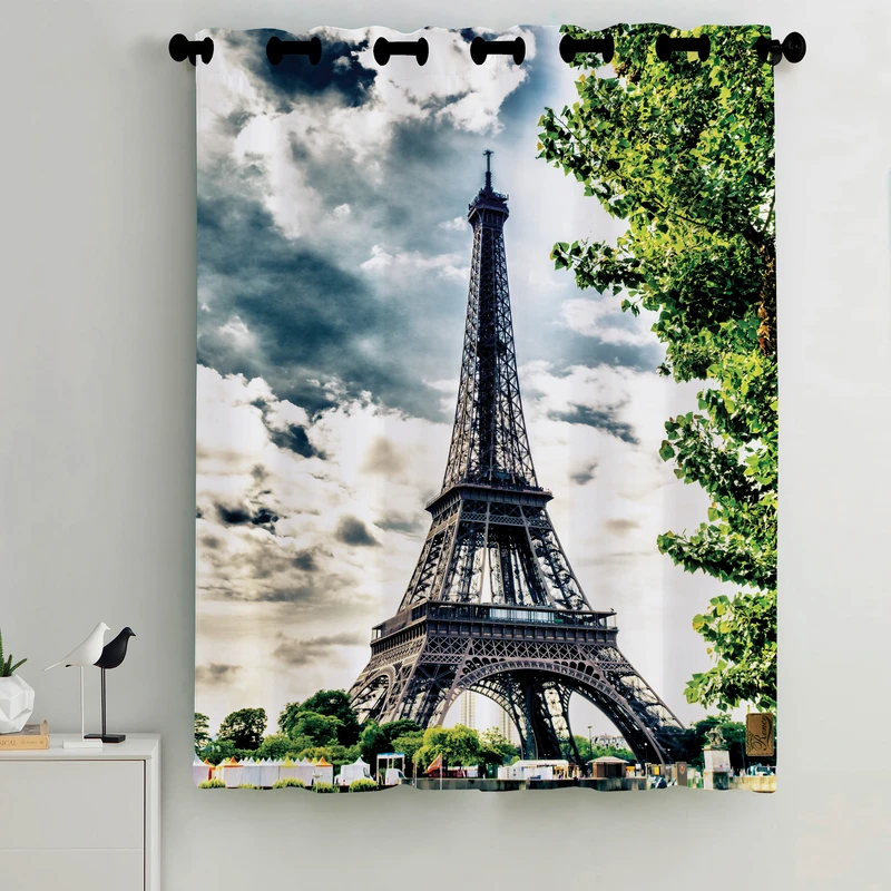 پرده رنس مدل CC2-50161 سایز 190x138 سانتی متر