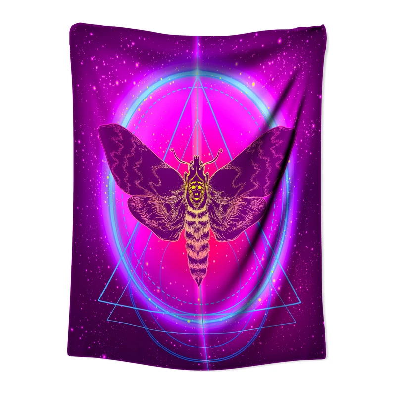  پوستر پارچه ای مدل بک دراپ بلک لایت  317