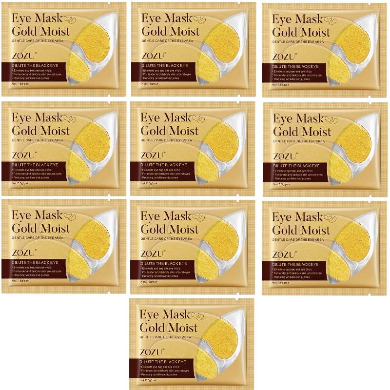 ماسک زیر چشم زوزو مدل Gold Moist وزن 8 گرم مجموعه 10 عددی ماسک زیر چشم زوزو مدل Gold Moist وزن 8 گرم مجموعه 10 عددی