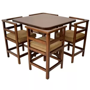 میز و صندلی ناهارخوری 4 نفره مدل Mikhak01