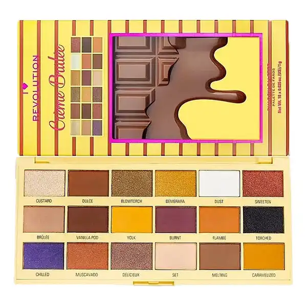 پالت سایه چشم رولوشن مدل Cream Brulee