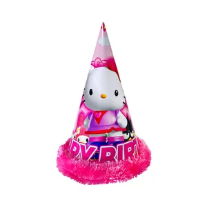 کلاه تولد طرح Kitty کد 588