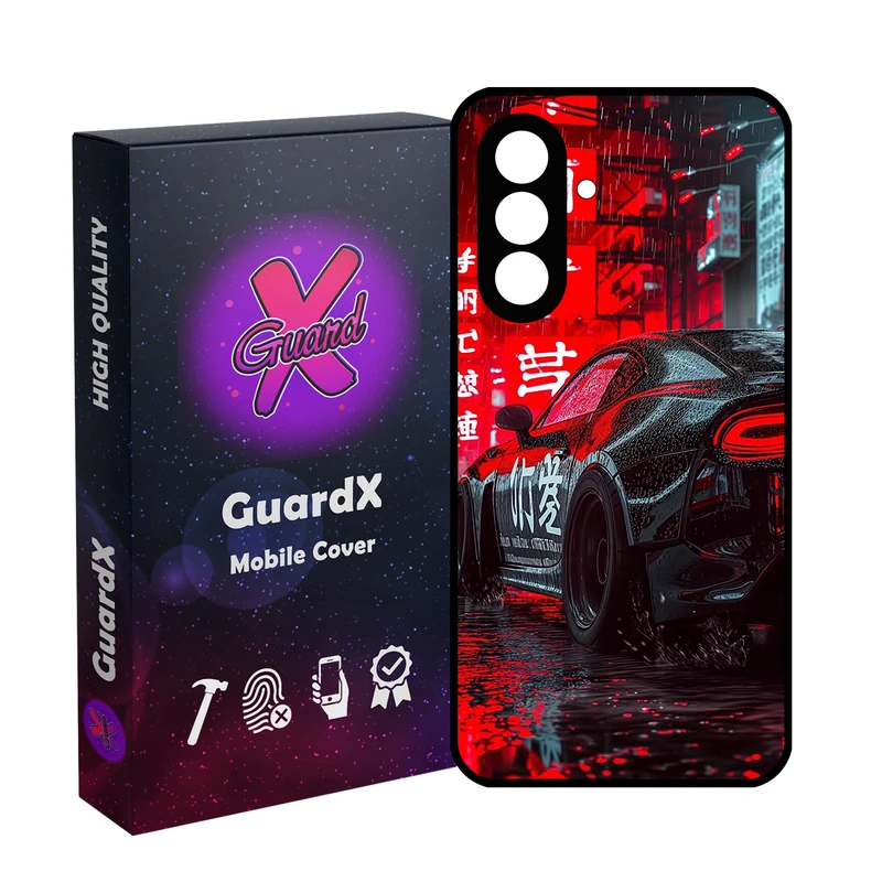 کاور گارد ایکس طرح ماشین مدل 10740 مناسب برای گوشی موبایل سامسونگ Galaxy S24 FE
