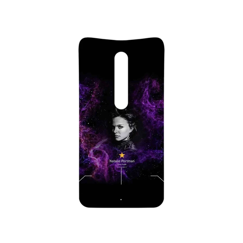 برچسب پوششی ماهوت مدل Natalie Portman مناسب برای گوشی موبایل موتورولا Moto X Style
