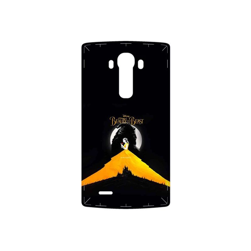برچسب پوششی ماهوت مدل Beauty and the Beast مناسب برای گوشی موبایل ال جی G3