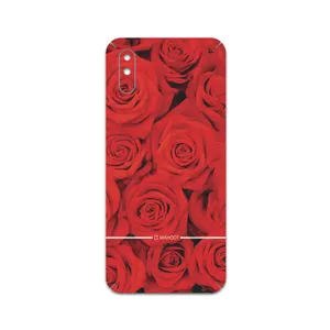 MAHOOT Red-Flower Cover Sticker for Xiaomi Redmi 9A