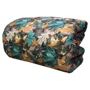 لحاف کرسی سندس مدل برگ کد 12 سایز 350x350 سانتی متر