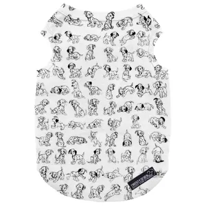 لباس سگ و گربه 27 طرح 101 Dalmatians DOGs کد MH390 سایز S