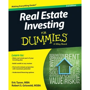 کتاب Real Estate Investing For Dummies اثر Eric Tyson and Robert S. Griswold انتشارات John Wiley &amp; Sons