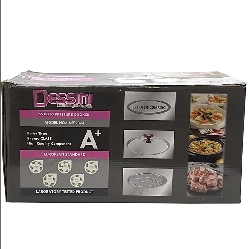 زودپز دسینی مدل دسته بلند گنجایش 9 لیتر زودپز دسینی مدل دسته بلند گنجایش 9 لیتر