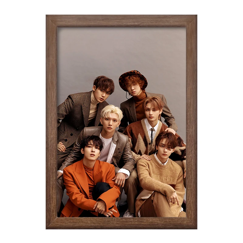 تابلو خندالو طرح گروه سونتین Seventeen  کد 12498