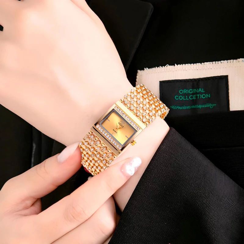 ساعت مچی عقربه ای زنانه ریلی مدل پهن کد 02 - - 3