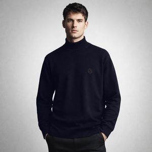 پلیور یقه اسکی مردانه تریکو پاییزان مدل PE700