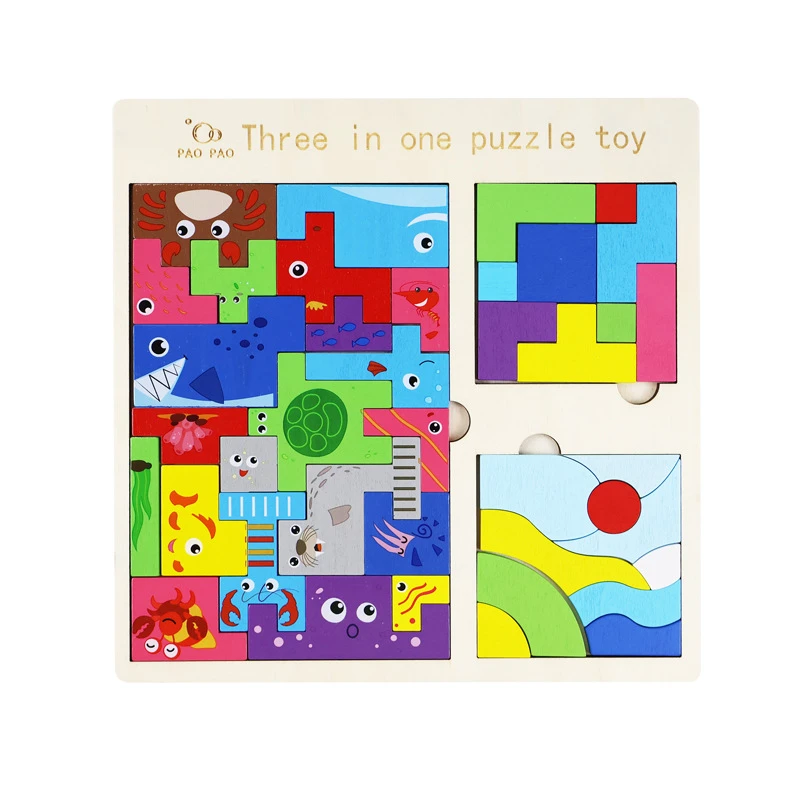 ست پازل آموزشی پاوپاو مدل کاتامینو برجسته کد ۰۴