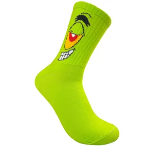 جوراب ساق بلند مدل پلانگتون باب اسفنجی