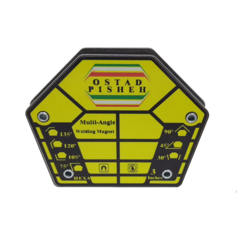 گونیا جوشکاری استادپیشه مدل HEXA-3inch گونیا جوشکاری استادپیشه مدل HEXA-3inch