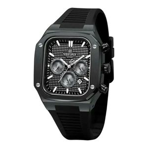 ساعت مچی عقربه‌ای کوارتز مردانه نیوی فورس مدل سه موتوره کد B37-BK80