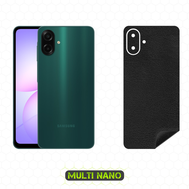 برچسب پوششی مولتی نانو طرح چرم مدل X-F1L مناسب برای گوشی موبایل سامسونگ Galaxy A07 4G