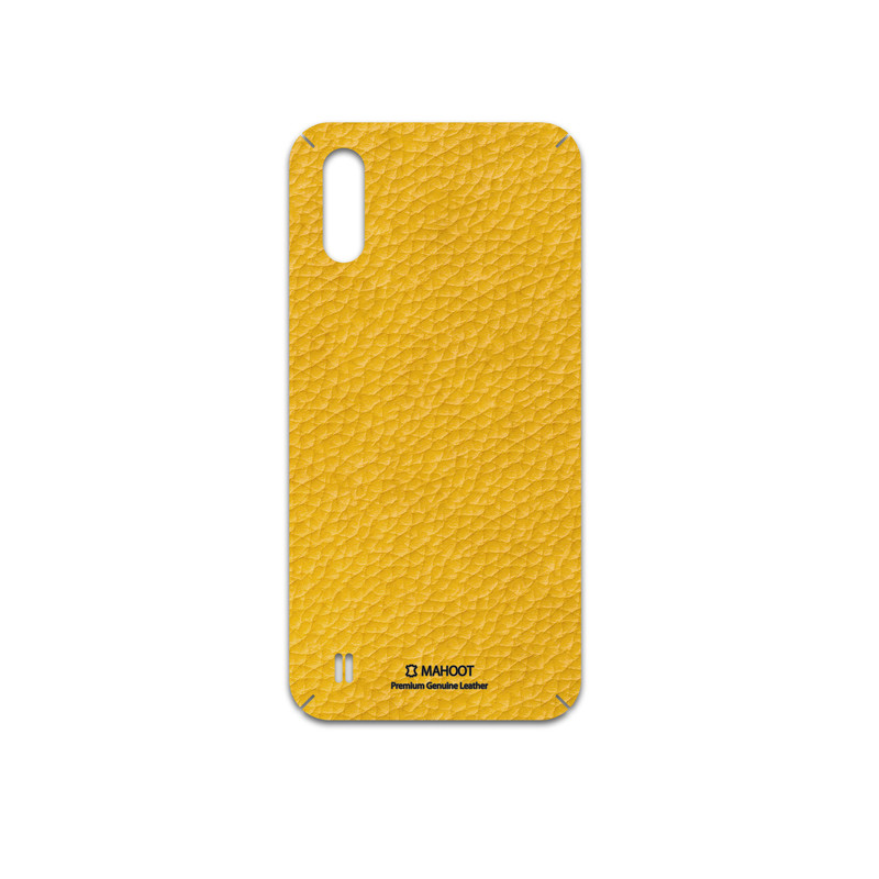 برچسب پوششی ماهوت مدل Mustard-Leather مناسب برای گوشی موبایل سامسونگ Galaxy Note20