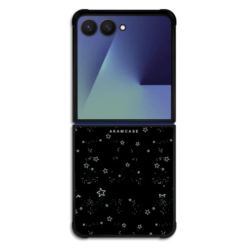 کاور آکام مدل AMC-WSGZFLIP7-STARS-19 مناسب برای گوشی موبایل سامسونگ Galaxy Z Flip 7