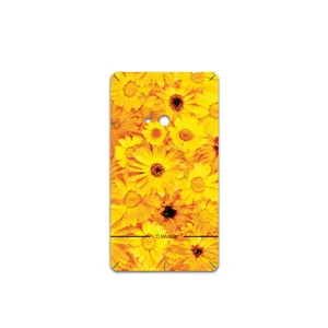 MAHOOT Yellow-Flower Cover Sticker for Nokia Lumia 625