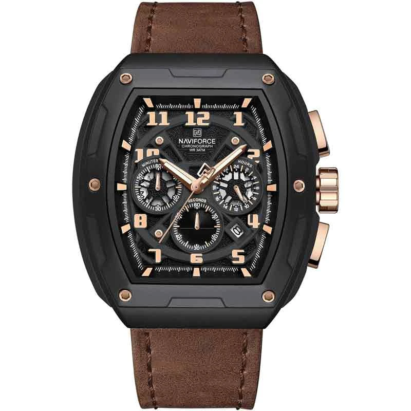 ساعت مچی عقربه‌ای مردانه نیوی فورس مدل NF8053 BRBK