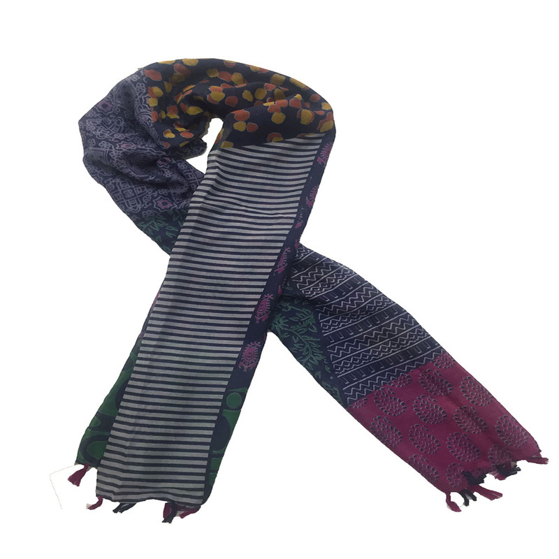 شال زنانه مدل نخی منگوله دار