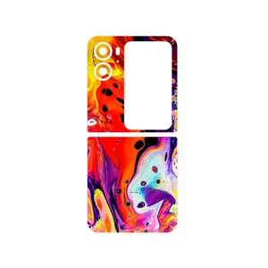 MAHOOT Abstract Oil Art Cover Sticker for Oppo Find N2 Flip