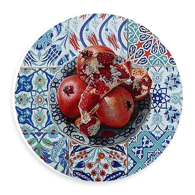 دیوارکوب طرح نقاشی انارها مدل wtb928