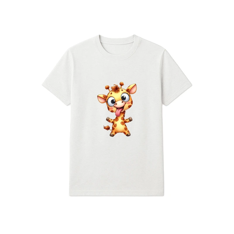 تی‌شرت آستین کوتاه دخترانه مدل E38 کد 10