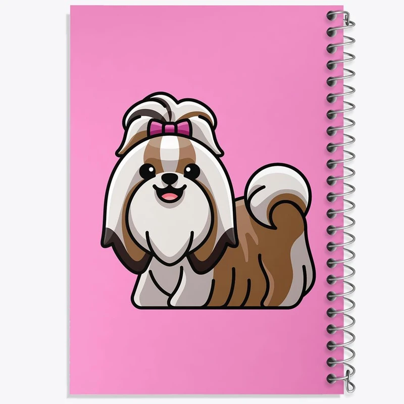 دفتر نت موسیقی 50 برگ خندالو مدل حیوانات بامزه سگ کد 28362