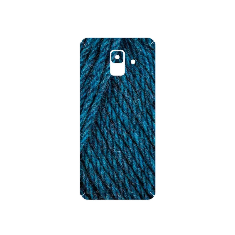 برچسب پوششی ماهوت مدل Fabric Texture 1 مناسب برای گوشی موبایل سامسونگ Galaxy A6 2018