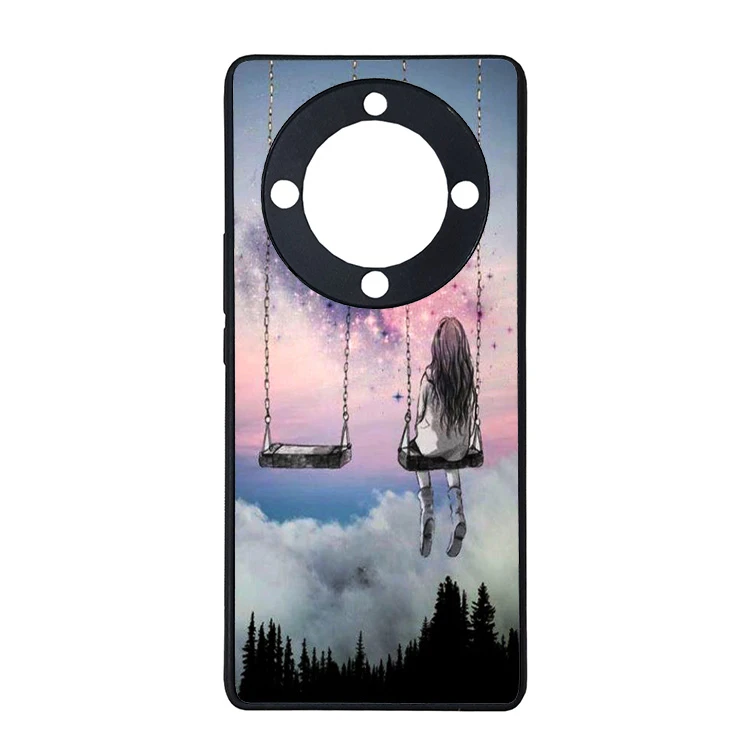 کاور گالری وبفر طرح تاب مناسب برای گوشی موبایل آنر x9a