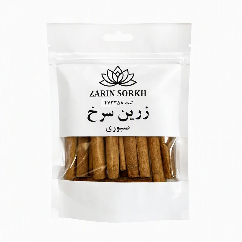 چوب دارچین زرین سرخ - 100 گرم