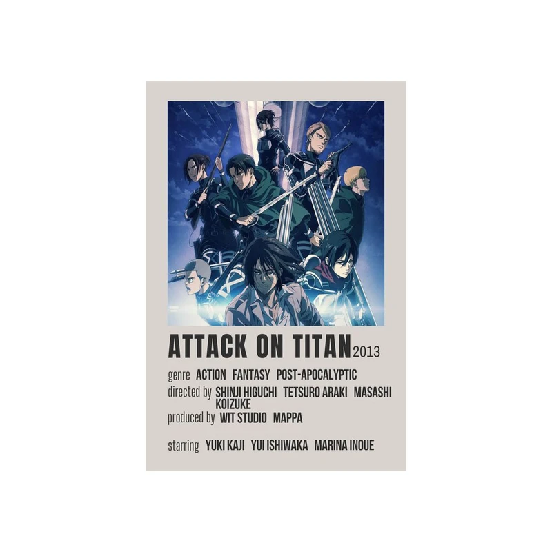 استیکر مدل انیمه طرح Attack On Titan-2