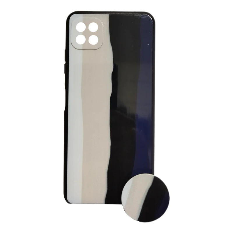 کاور کد 1915 مناسب برای گوشی موبایل سامسونگ A22 5G  به همراه پایه نگهدارنده