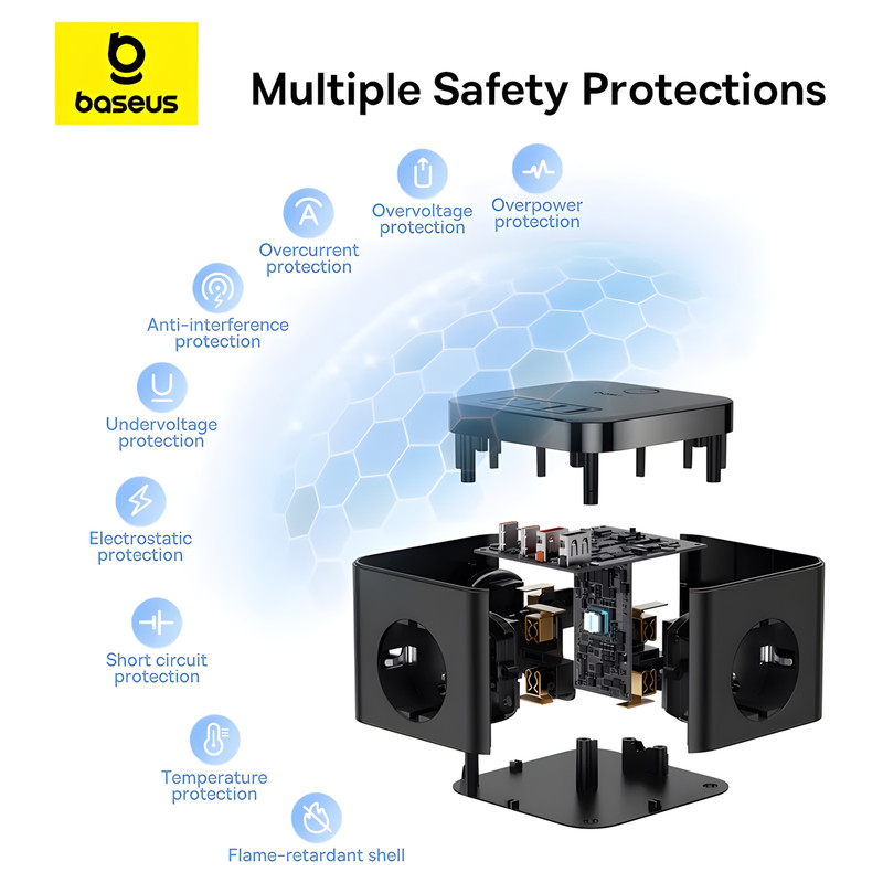 چندراهی برق بیسوس مدل B-E117 30W