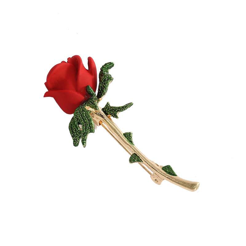 گل سینه زنانه مدل رز 2026 گل سینه زنانه مدل رز 2026