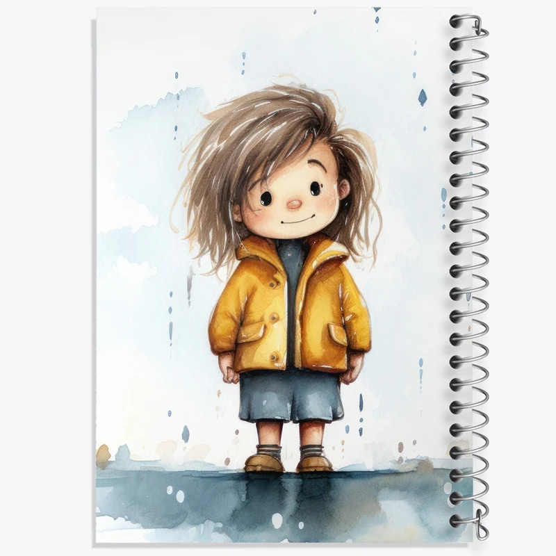 دفتر مشق 50 برگ خندالو طرح دخترانه کد N2211