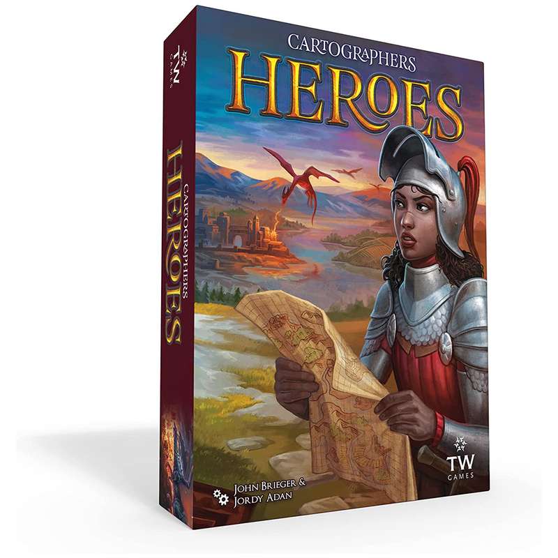 بازی فکری مدل Cartographers Heroes
