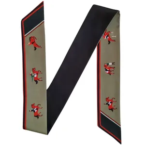 دستمال سر و گردن دخترانه مدل اسب ها