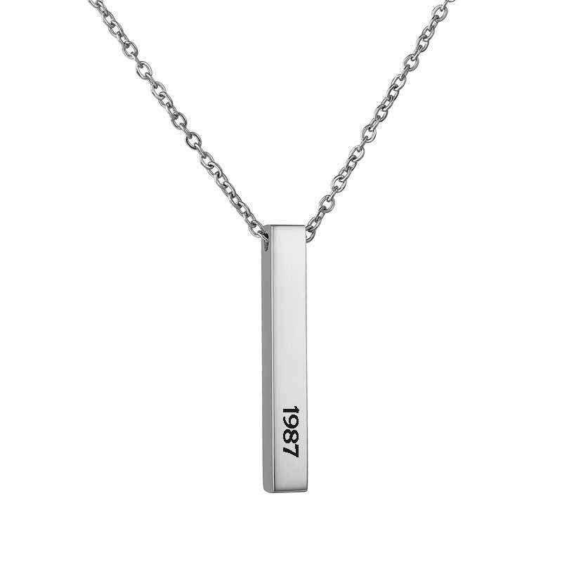 گردنبند مدل مکعب عشق کد 1987